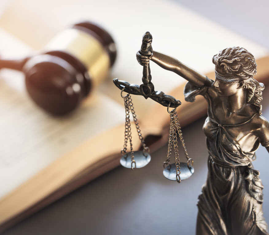 Scales of Justice symbol, legal and law concept